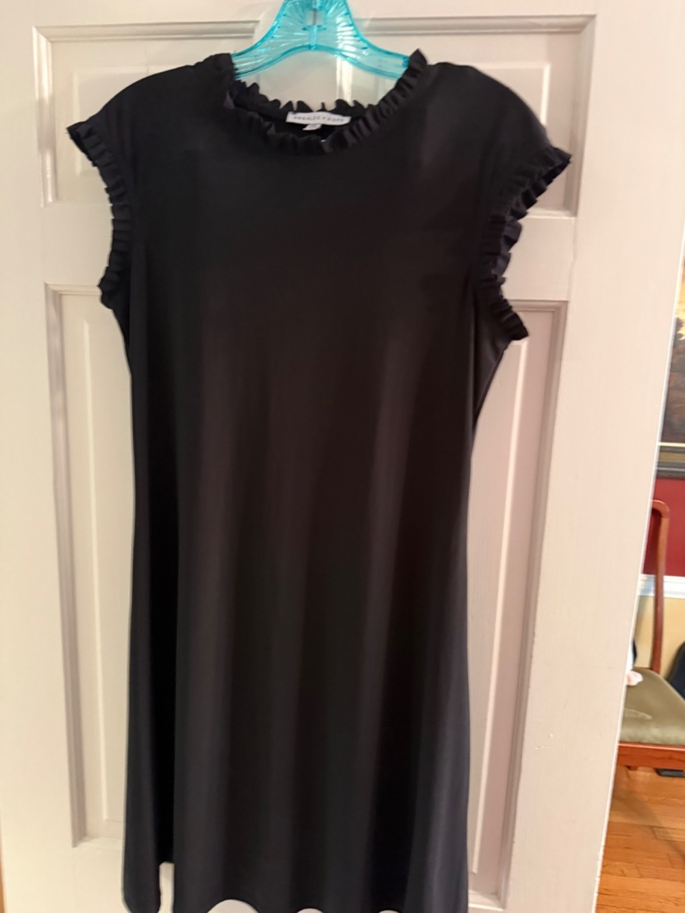 Annale + Hope Wms Black Sleeveless Dress size Med